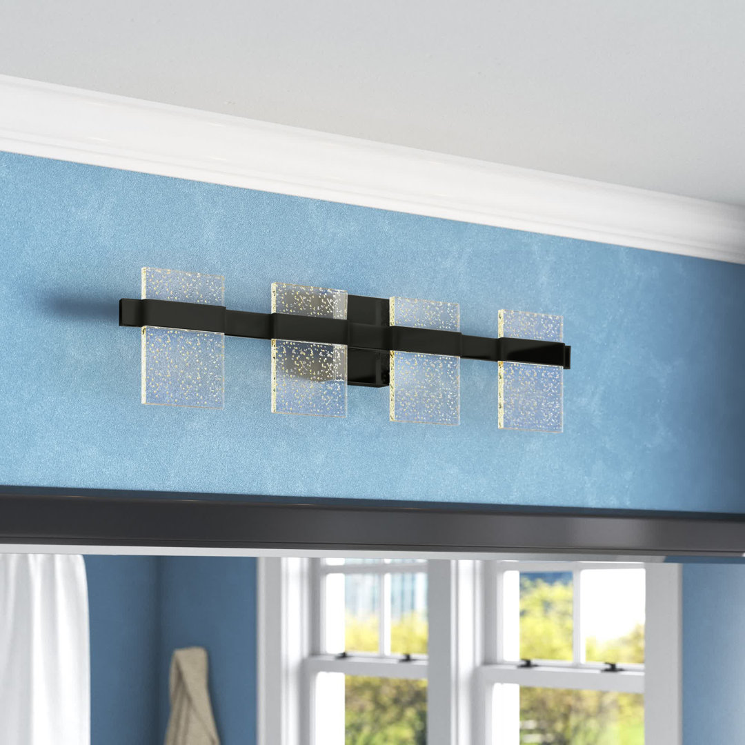 Mccracken 4-Light Dimmable LED Vanity light Beachcrest Home™ 