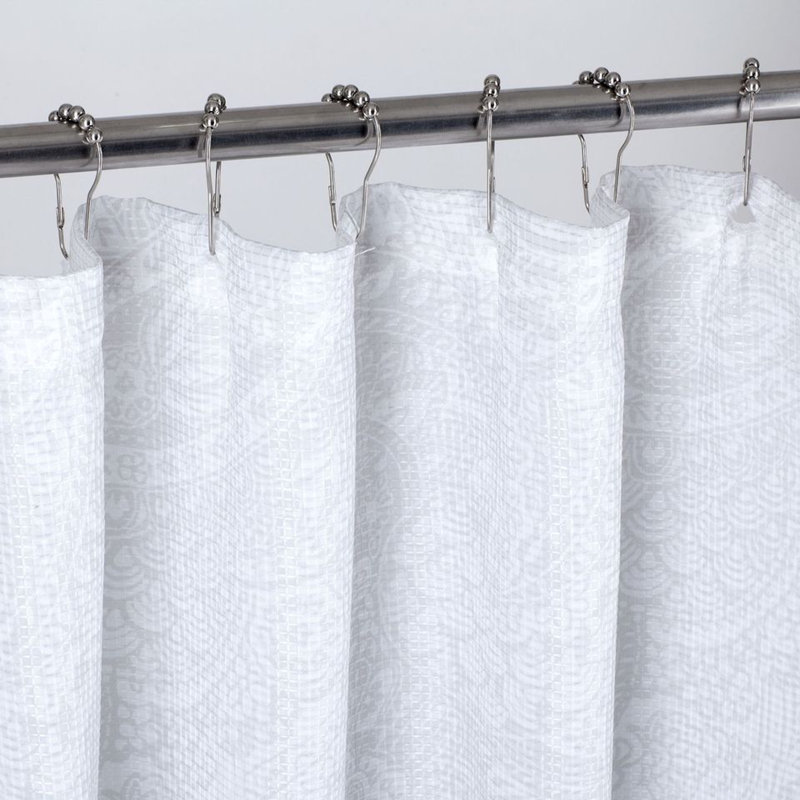 Rideau de douche simple à motif cachemire gennoviva