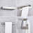 10.23 " Stainless Steel 1 - Bar Wall Towel Bar