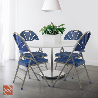 Hampden Furnishings Lusitano Plastic Stackable Folding Chair 
