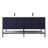 83.19'' Double Bathroom Vanity with Top-67867997