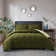 3pc Comforter Set - All Season Reversible Down Alternative Comforter with Two Shams - Breathable, Soft, Fluffy