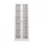 Armoire de cuisine en métal - 72 po de hauteur avec 5 tablettes réglables, armoire autoportante blanche pour cuisine / garde-manger / salle de bain