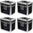 Odyssey LP Vinyl Records Utility Transport Case for 70 12 Inch Records (4 Pack)