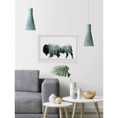 Way To The Woods - Single Picture Frame Print