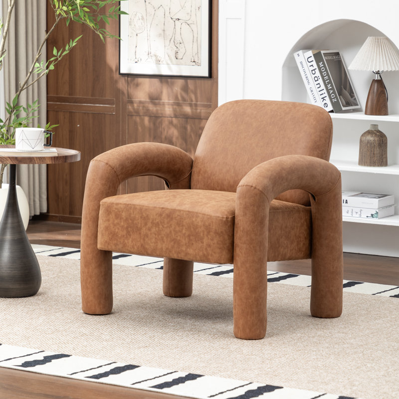 Fauteuil Iryanna, Brun