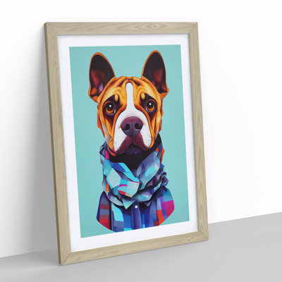 Proud Dog - Wrapped Canvas Print