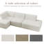 4 Seater Corduroy Seating Component-133015344