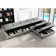 Wylodene 143" Wide Reversible Modular Sofa & Chaise with Ottoman