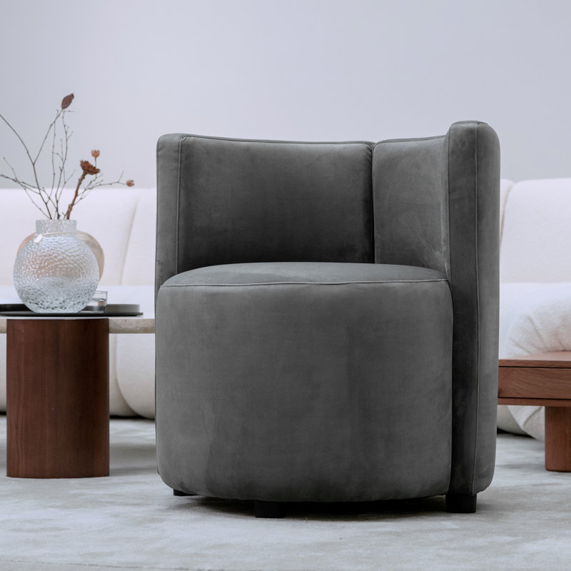 Chaise rembourrée avec dossier Chaise d'appoint pour salon Canapé simple pour cuisine Salle à manger Chambre à coucher Salle de lecture