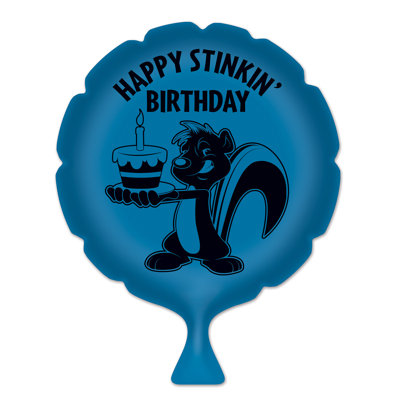Coussin Happy Stinkin 'Happy Birthday