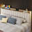 Deilyn Upholstered Bed Frame with 3 Drawers, Bed with Storage Headboard and Charging Station-1248422149-1245003317