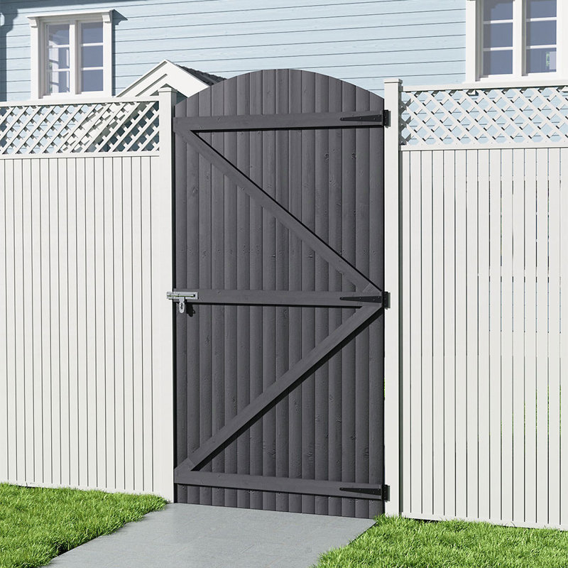 Adelphie Gate Fencing with 1 Panel(s) Included, 210cm H x 105cm W x 3cm D