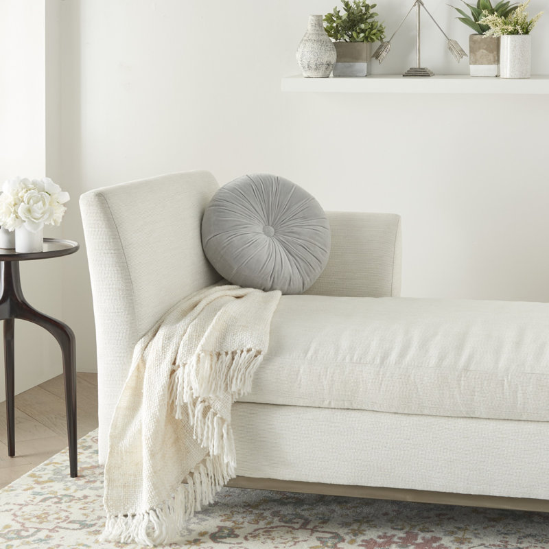 Coussin Rosemead, Gris clair