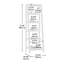 Shirleyann Ladder Storage Bookcase-616130315