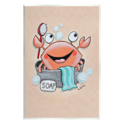 «Happy Crab Bathing» par Michelle Gilsey