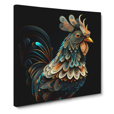 Chicken Ornamental Art - Print