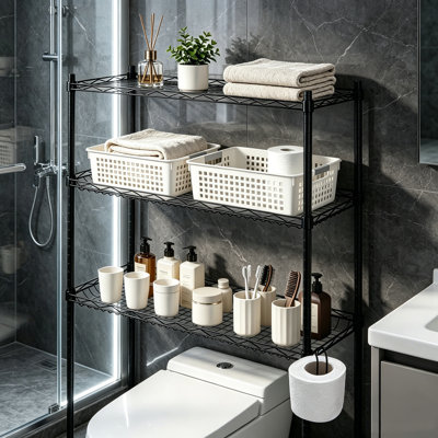 3-Tier Over The Toilet Bathroom Organizer