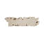 Banc en résine White Stone
