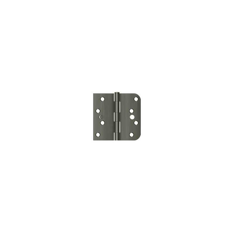 Steel Butt Bearing Hinge, Antique Nickel