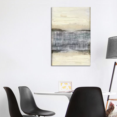 Divided Horizon II by Jennifer Goldberger - Wrapped Canvas Painting