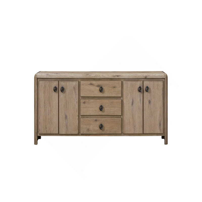 Console en chêne English Knotty