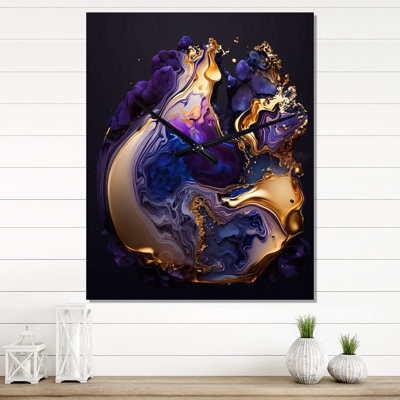 Inha - Horloge murale à encre liquide