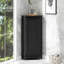 Armoire de salle de bain d'angle avec tablette réglable-1777422549