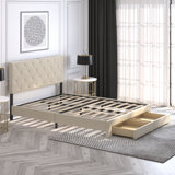 Zoje Upholstered Platform Storage Bed
