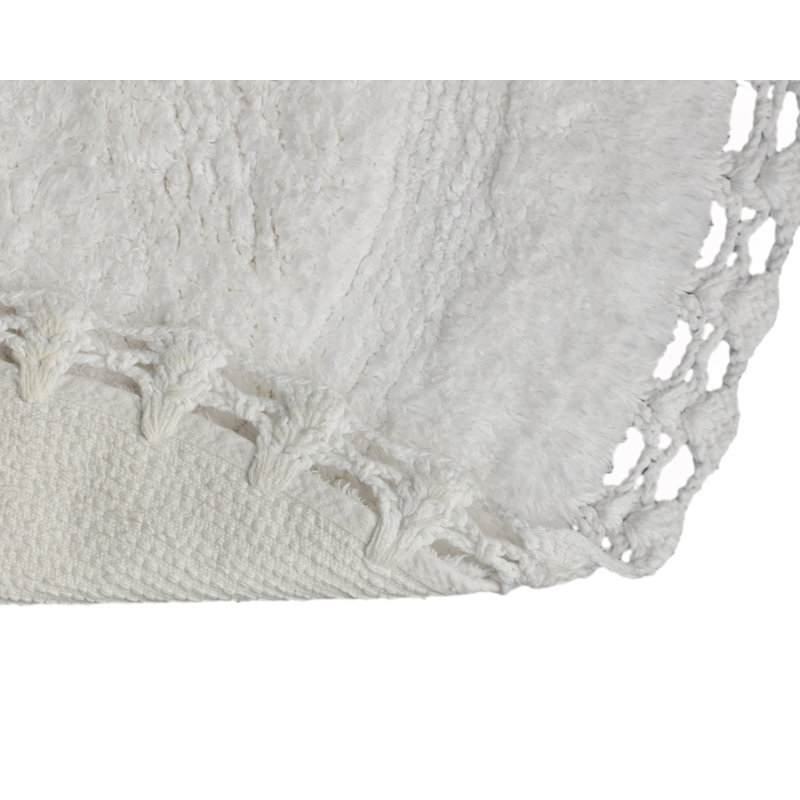 Tapis pour salle de bain Sasuke, Blanc