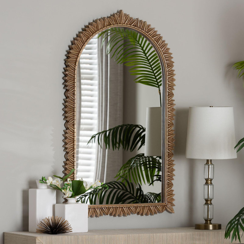 Miroir d'appoint mural Benildis Baxton Studio Caitlin
