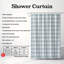 Rideau de douche Soft Plaid - Premium-1643926060