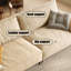 Coussin modulaire 100% polyester kaki clair-109327030-109327033
