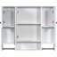 35'' X 28'' Bathroom Cabinet With Mirror - Board & Functional Design Wall Mounted Build Style-1283224474-1283224452
