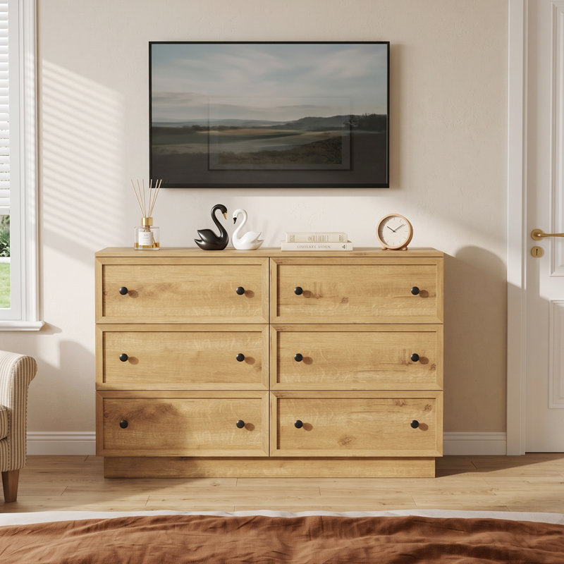 Commode 6 tiroirs l 47,24 po