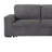 Melody Grey Sectional Without Pullout
