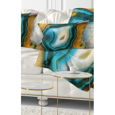 Coussin lombaire abstrait
