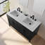 Meuble-lavabo double 54 po avec dessus Sebastiano-111376227