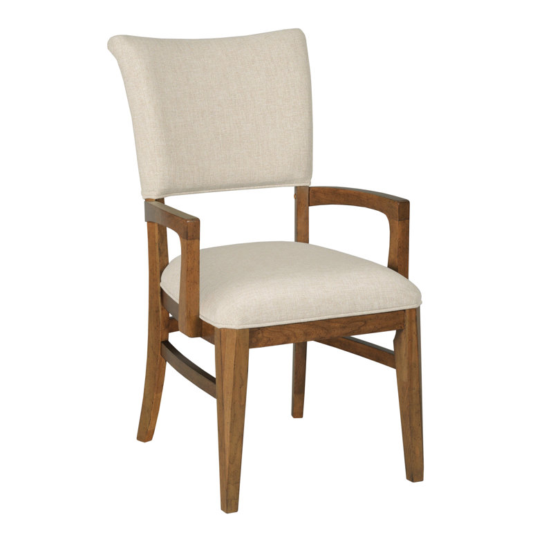 Chaise avec accoudoirs rembourrée Contour