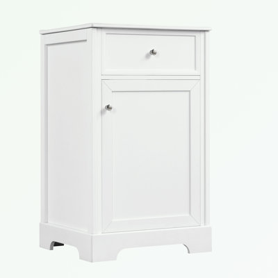 Meuble-lavabo de salle de bain avec lavabo, support de rangement et tablette réglable