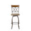 Tabouret de comptoir pivotant rembourré 25 po Jefferson-64273549-69331267