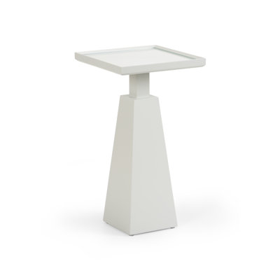 Pedestal End Table