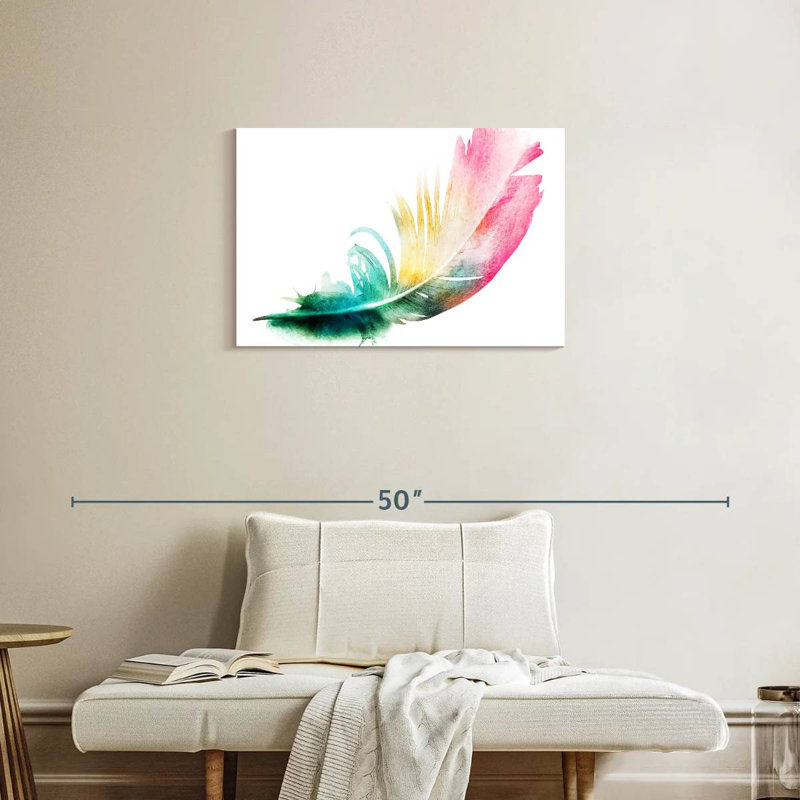 Kerner Prismatic Feather, 20" H x 30" W