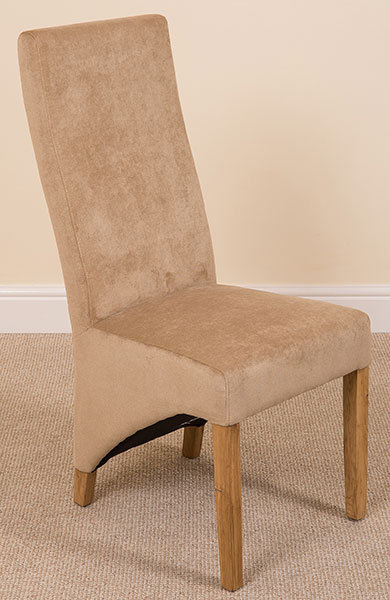 Millicent 48cm H Upholstered Side Chair, Beige