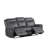 Microfiber Power Motion Sofa W/Drop Down Table