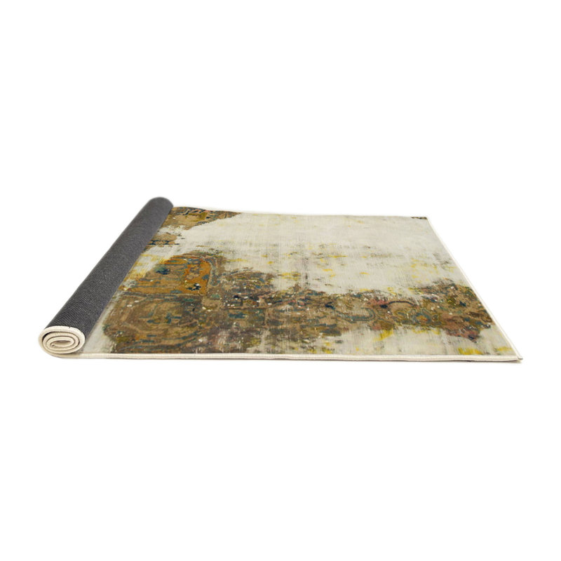 Abstract Indoor Rug, Round 6'