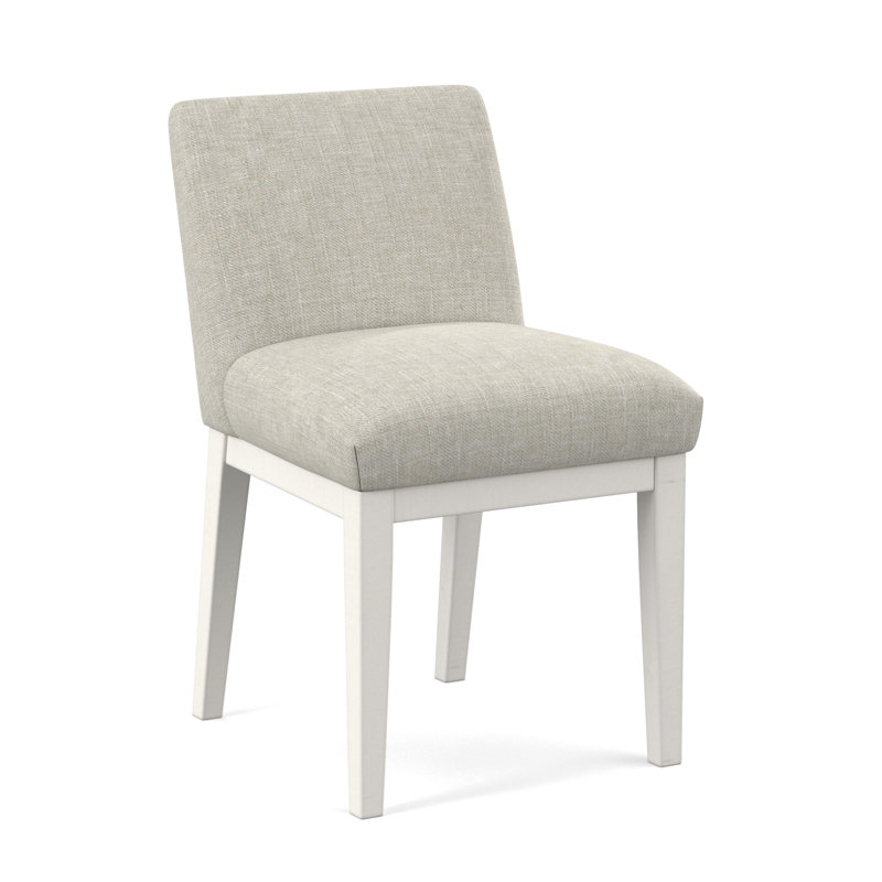 Upholstered Dining Chair, Evolution Dude Ranch, White