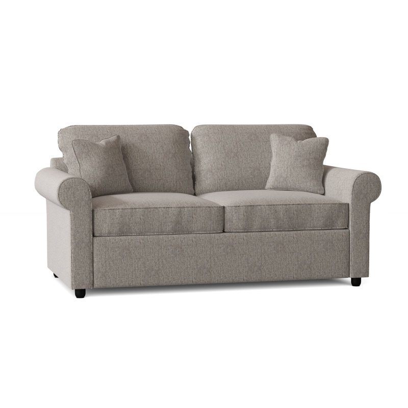 Warrington Upholstered 76'' Sofa, Drusky Twig Sustain® Basketweave