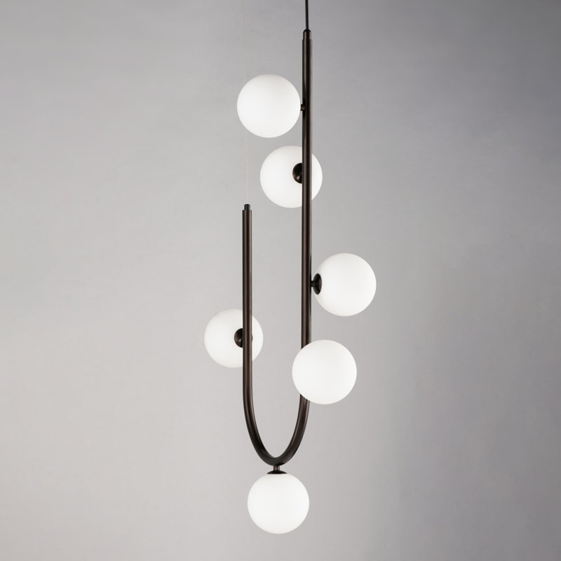 Contour 5 - Light Pendant, 6, Brushed Bronze
