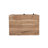 Solid Acacia Wood Nightstand with Live Edge Tree Trunk Drawer & Cabinet Door-1155999034